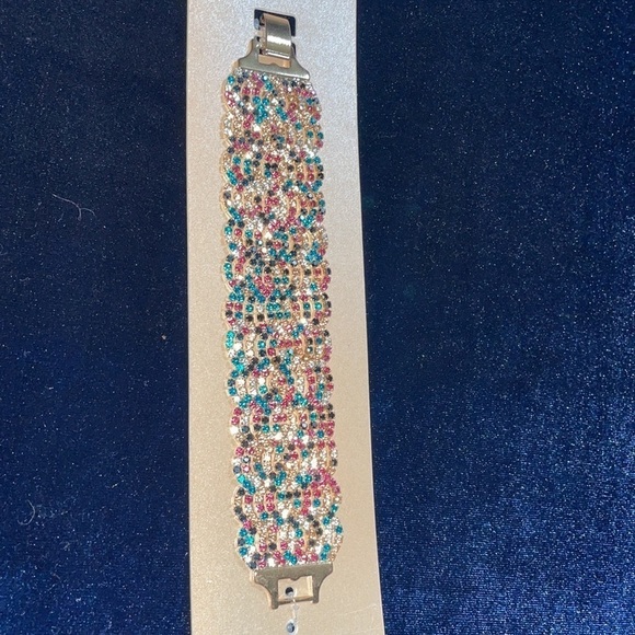 Natasha Bracelet Multi Color Stone Statement Bracelet Limited Edition ๐ ๐ ๐ฅ - Picture 3 of 11